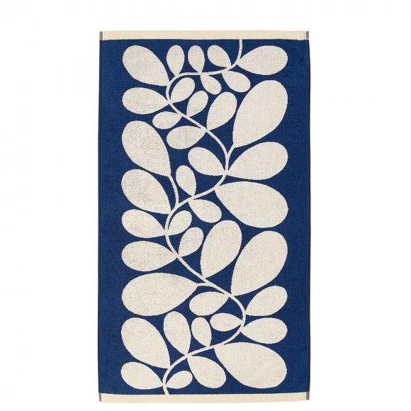 Orla Kiely Sycamore Stripe Towels Dusk-Blue