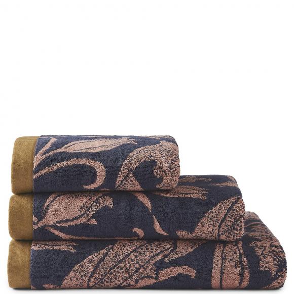 William Morris At Home Wild Tulip Towel Copper