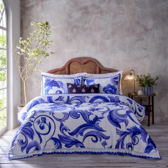 Paoletti Azzurro Duvet Cover set