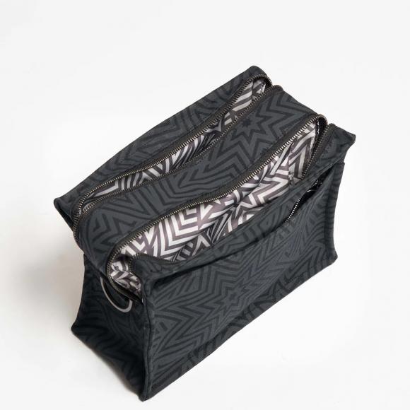 Souleway Star Explosion Black Toiletry Bag