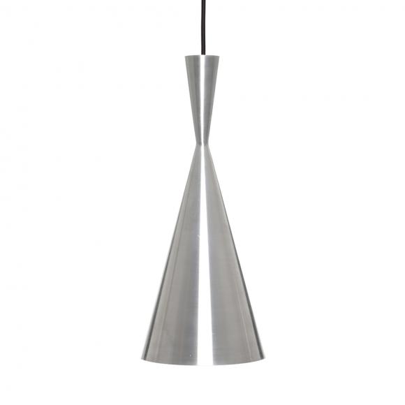 Tom Dixon Beat LED Tall Pendant Unbeaten Aluminium 