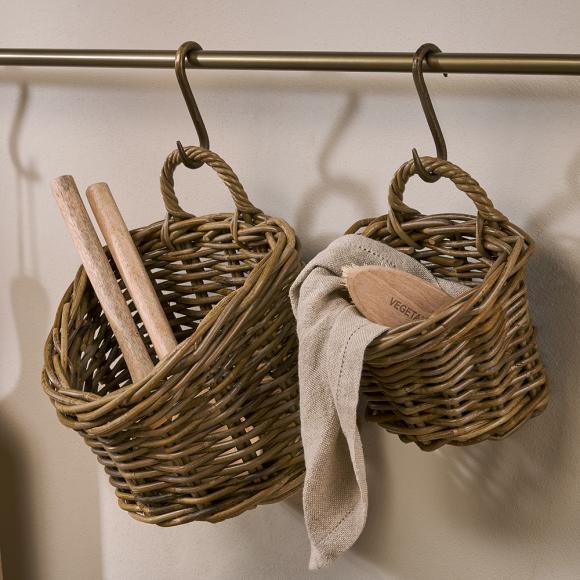 Nkuku Zawar Rattan Hanging Baskets