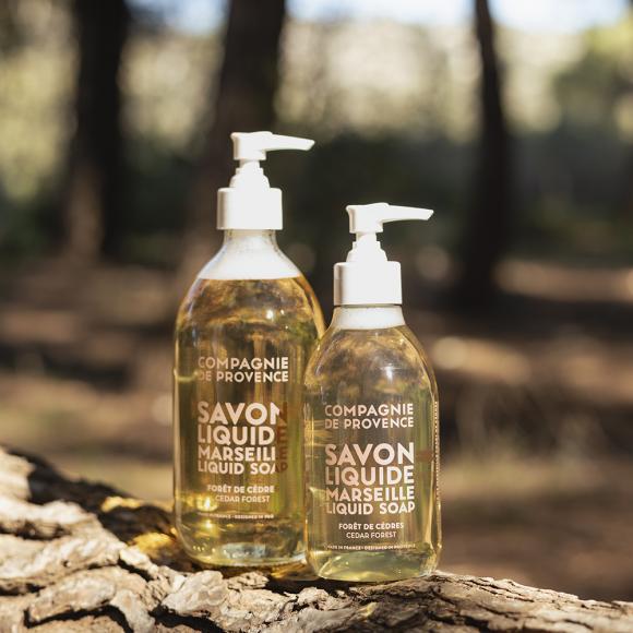 Compagnie De Provence Cedar Forest Liquid Marseille Soap 300ml 