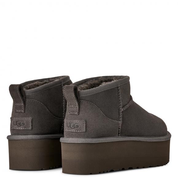 UGG Classic Ultra Mini Platform Boot Charcoal