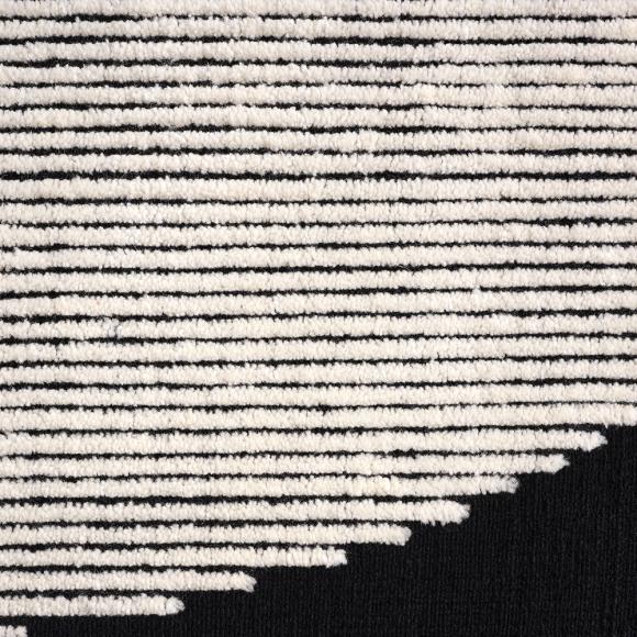 Tom Dixon Disc Rug Black & White