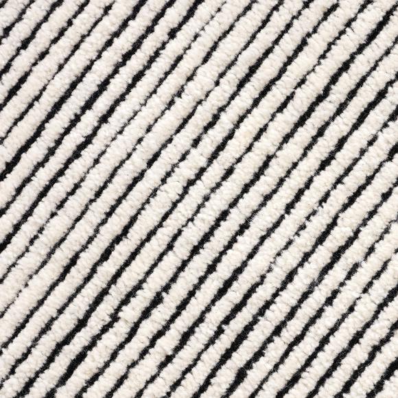 Tom Dixon Disc Rug Black & White