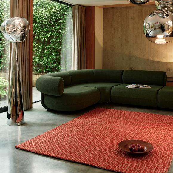 Tom Dixon Weave Rug Orange