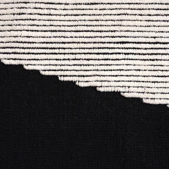 Tom Dixon Wedge Rug Black & White