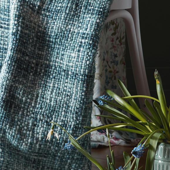 Laura Ashley Brydie Pale Seaspray Throw