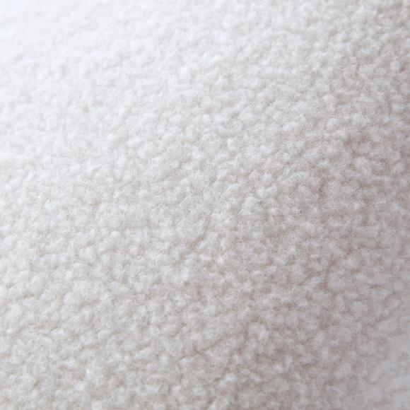 Laura Ashley Coleford Faux Sheepskin Cushion Natural