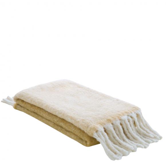 Laura Ashley Bronwen Ochre Yellow Throw