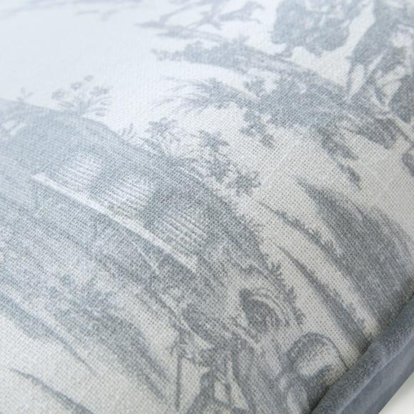Laura Ashley Braysmith Toile Chambray Blue Duvet Cover Set