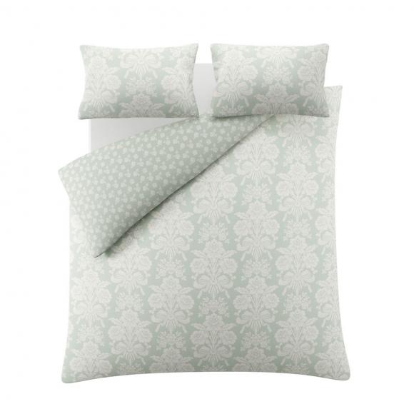 Laura Ashley Tatton Duckegg Green Duvet Cover Set