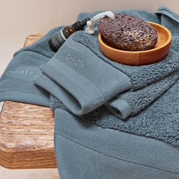 Christy Signature Turkish Cotton Towel Slate Blue