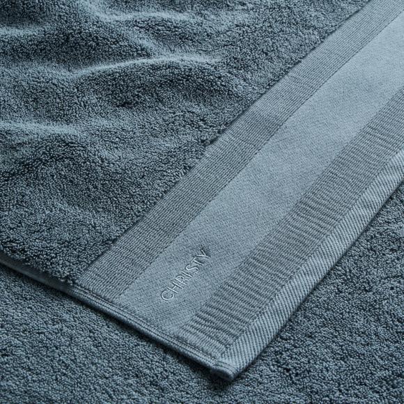 Christy Signature Turkish Cotton Towel Slate Blue