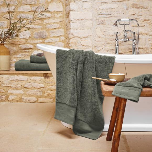 Christy Signature Turkish Cotton Towel Forest Green