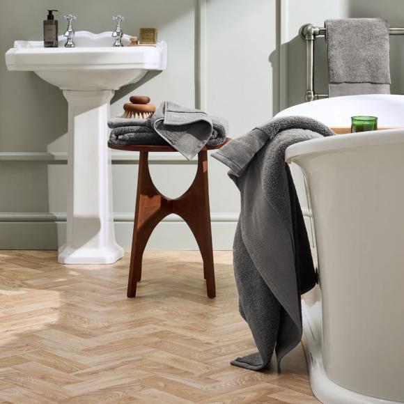 Christy Signature Turkish Cotton Towel Charcoal