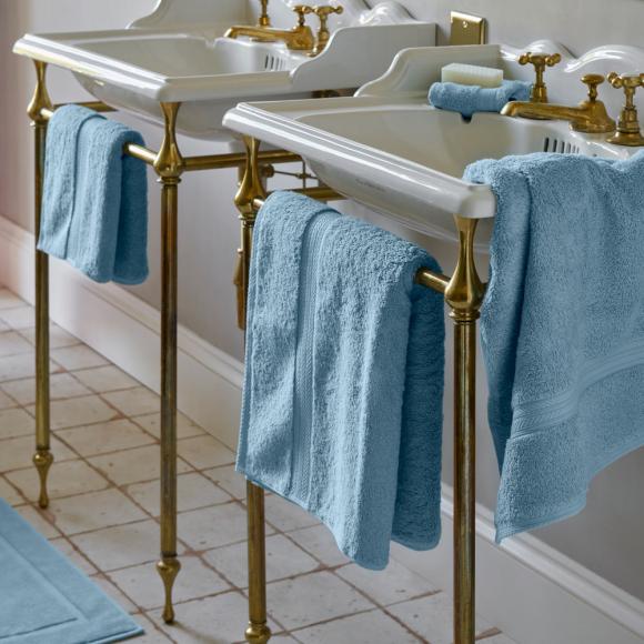 Christy Renaissance Egyptian Cotton Towel Soft Chambray