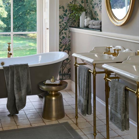 Christy Renaissance Egyptian Cotton Towel Ash Grey