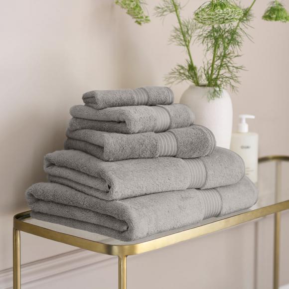 Christy Supreme Supima Cotton Towel Silver