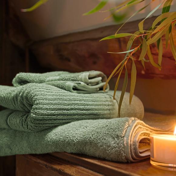 Christy Supreme Supima Cotton Towel Bay Leaf Green