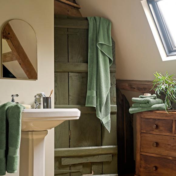 Christy Supreme Supima Cotton Towel Bay Leaf Green