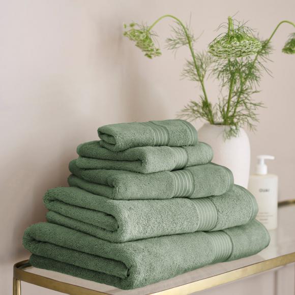 Christy Supreme Supima Cotton Towel Bay Leaf Green