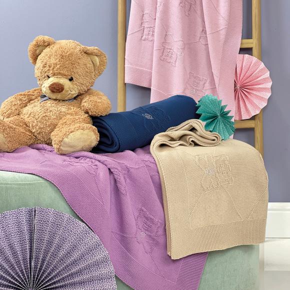 Blumarine Baby Bear Baby Blanket 