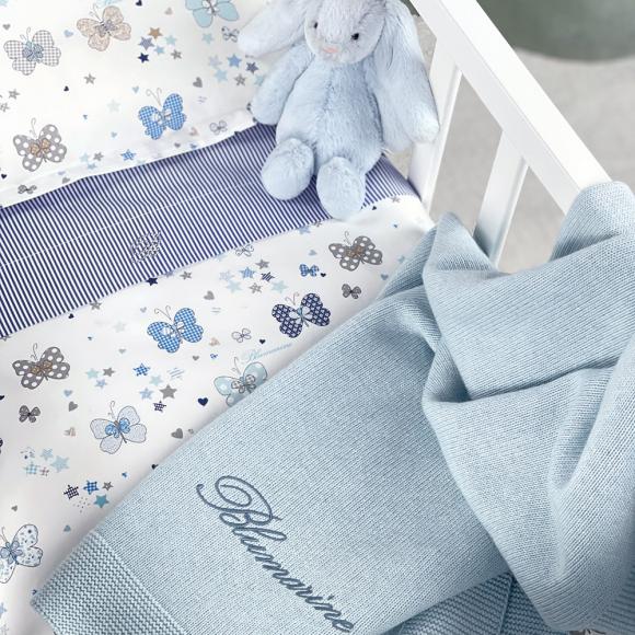 Blumarine Baby Butterfly (Farfalle) 4 Piece set for Baby Cradle