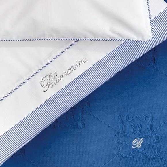 Blumarine Baby Navy 4 Piece Set for Baby Cradle