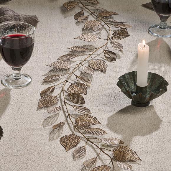 Nkuku Charita Garland - Antique Brass