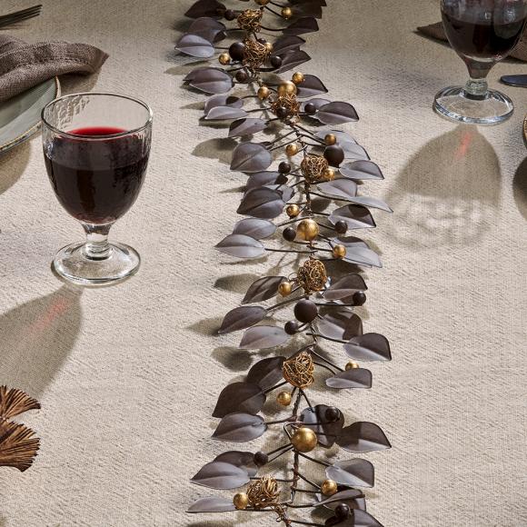 Nkuku Ishana Garland - Antique Brass