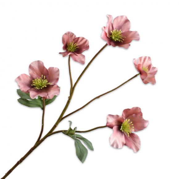 Silk-Ka HELLEBORUS SPRAY Mauve 77cm