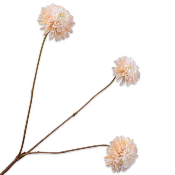 Silk-Ka DAHLIA SPRAY Cream 65cm