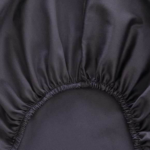 Boss Home Lattice Carbon Fitted Sheet