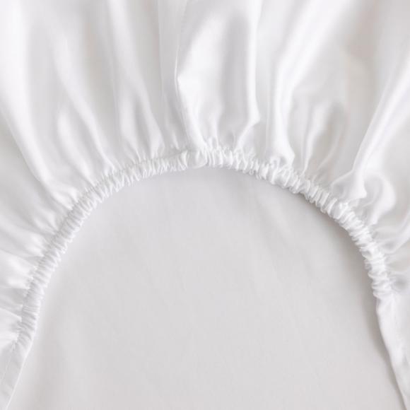 Boss Home Lattice Milk Fitted Sheet