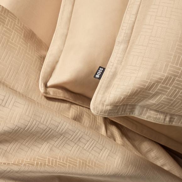 Boss Home Lattice Sesame Duvet Cover