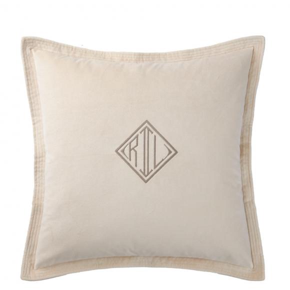 Ralph Lauren Home C Velvet Cushion Cover Sand