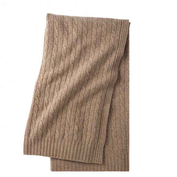 Ralph Lauren Home RL Cable Throw Natural