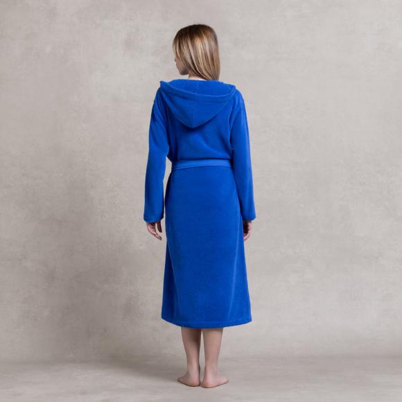 Ralph Lauren Home Polo Player II Shawl Robe Iris Blue