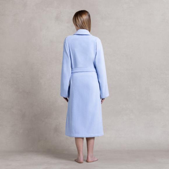 Ralph Lauren Home Denim Bear Bathrobe Blue