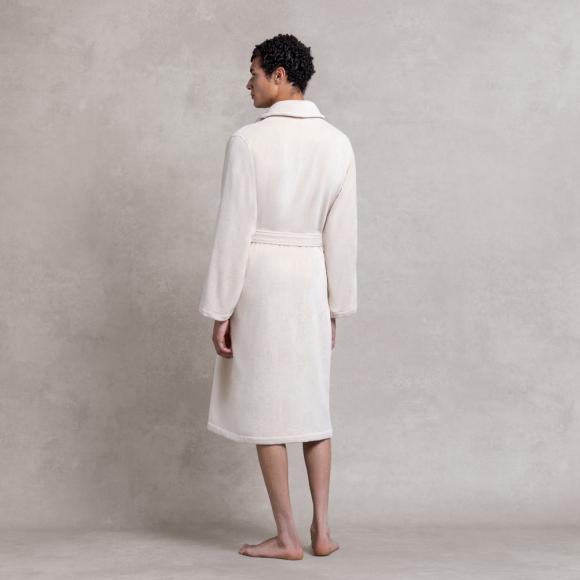 Ralph Lauren Home Denim Bear Bathrobe Pale Oak