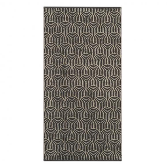 Cawo Maison Arcs Towel 6268 Basalt 37