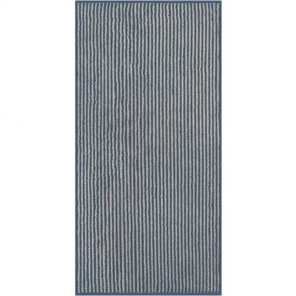 Cawo Two Tone Stripe Night Blue 10