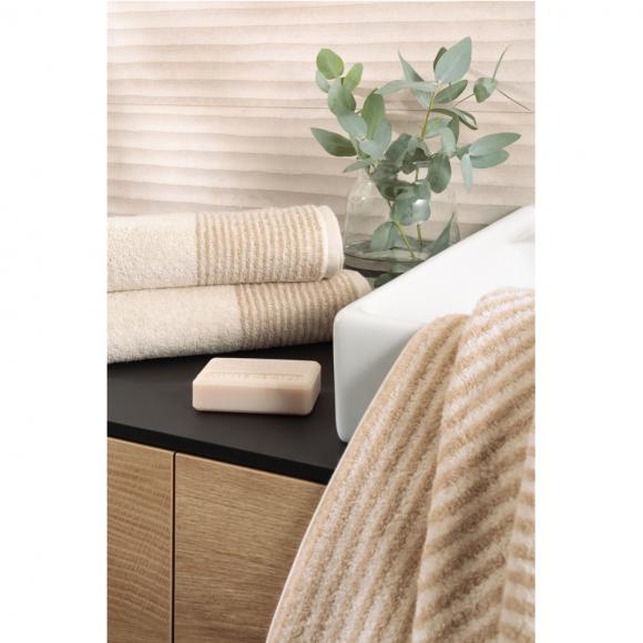 Cawo Two Tone Stripe Natur 36