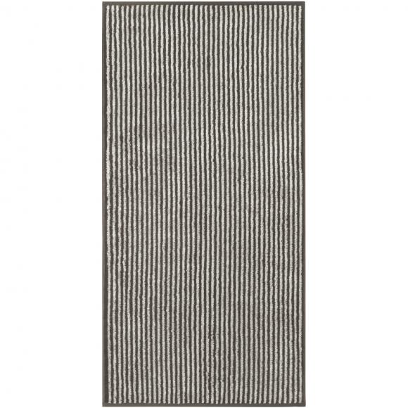 Cawo Two Tone Stripe Basalt 73