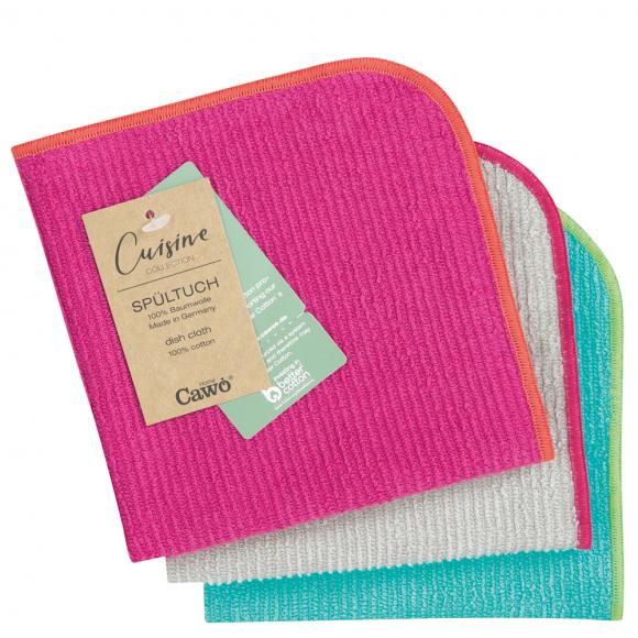 Cawo Dish Cloth Trio 21
