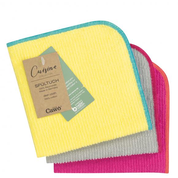 Cawo Dish Cloth Trio 52