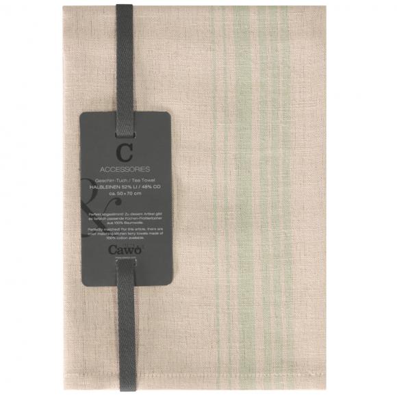 Cawo Accent Linen Rich Tea Towel 40