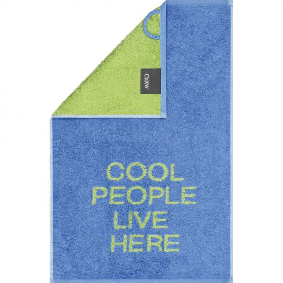 Cawo Cool People Live Here Guest Towel